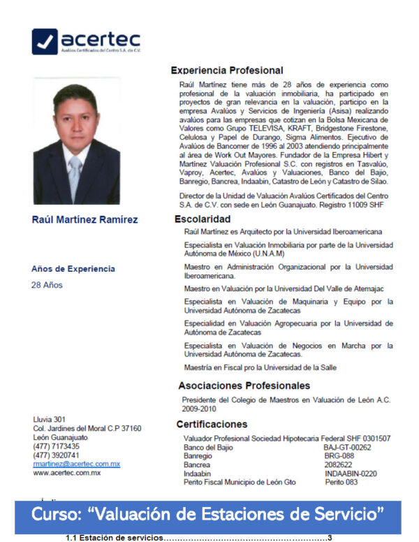 Curso: Valuación de Estaciones de Servicio - Image 3